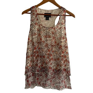 Cynthia Rowley sleeveless silk Top